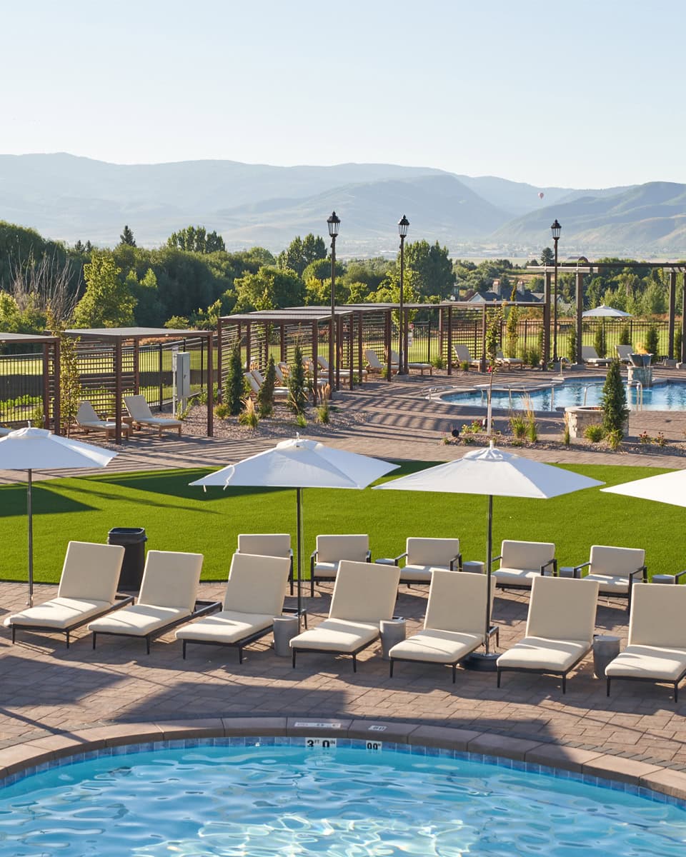 Homestead Residences in Midway, Utah offers world-class amenities, including the resort's outdoor pools