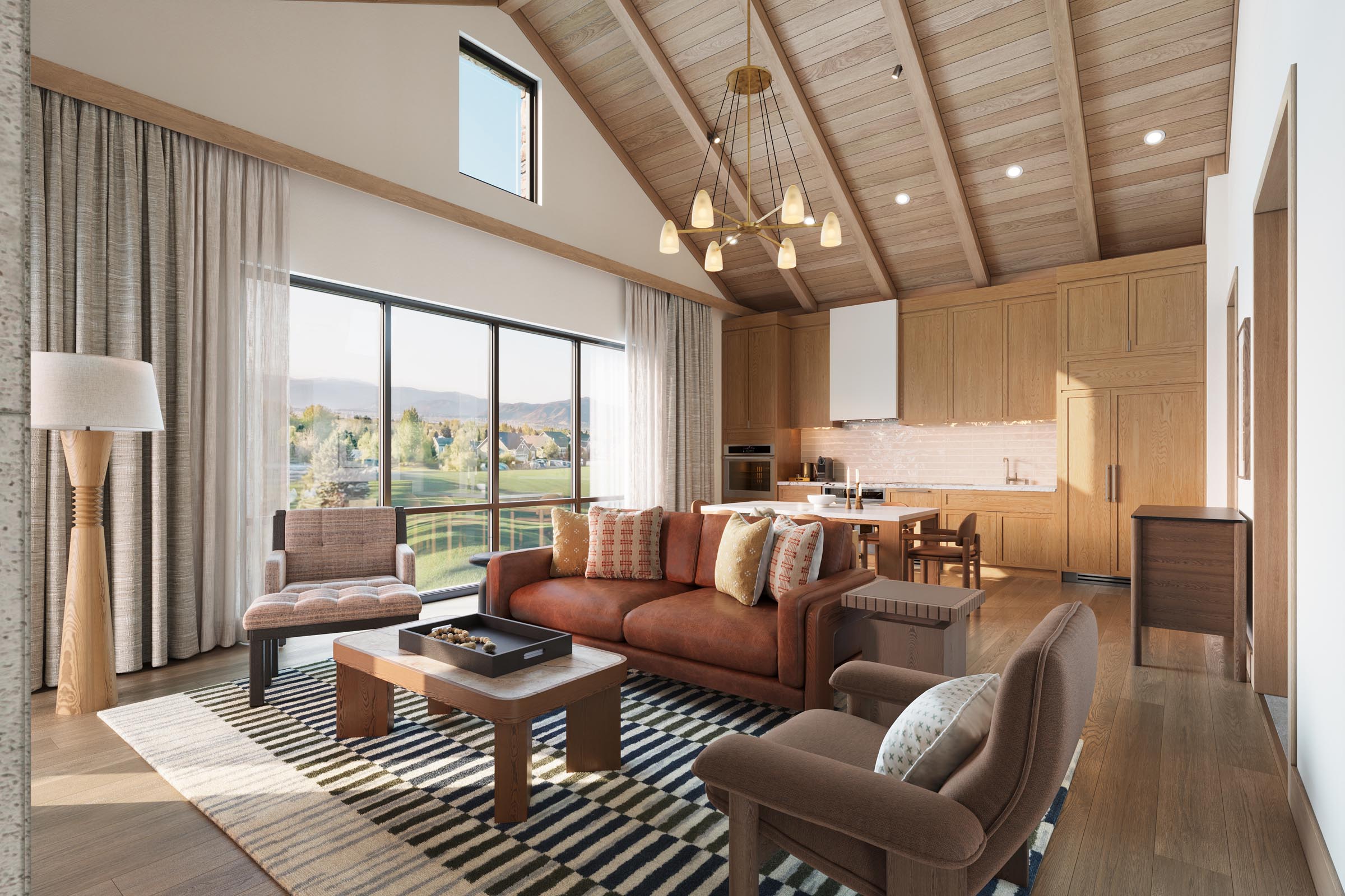 Residences interior at Homestead Midway Utah