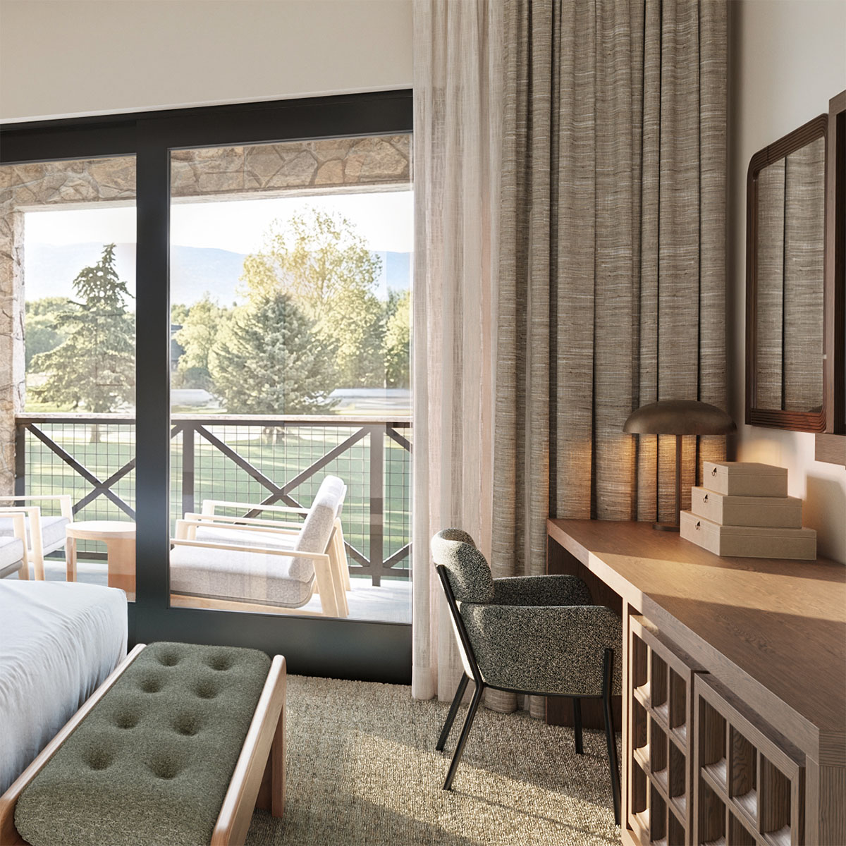 Residences interior at Homestead Midway Utah