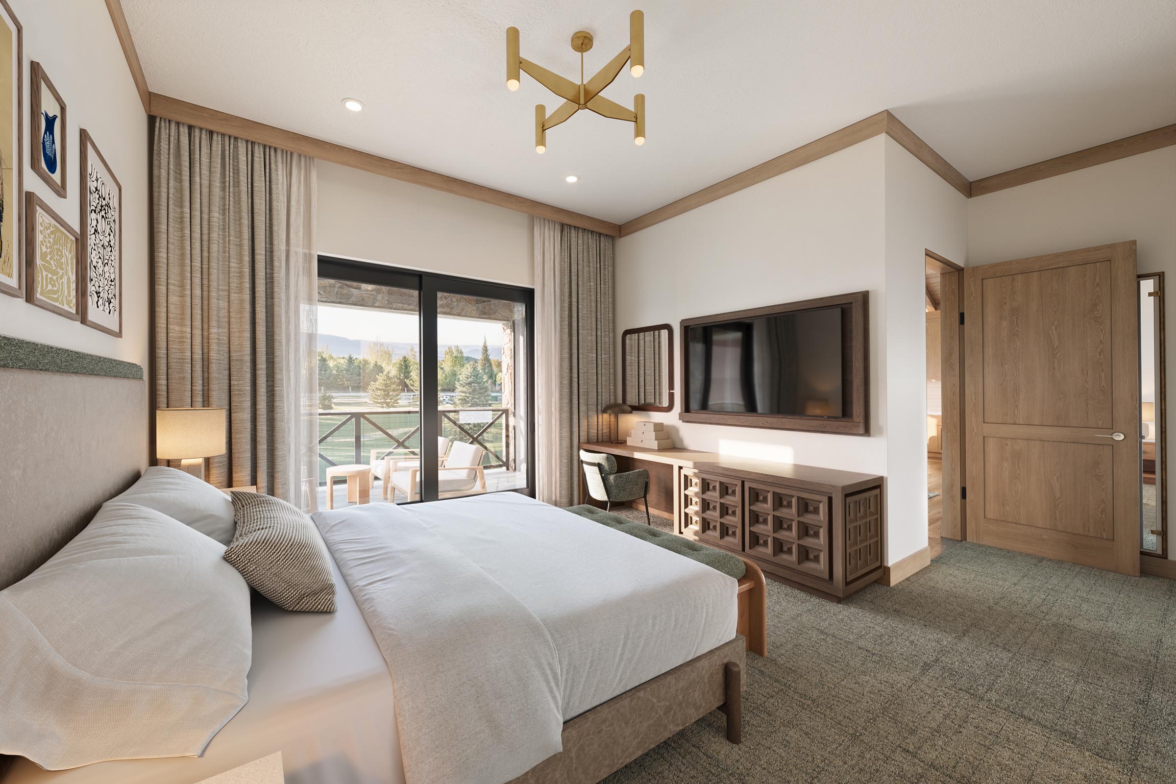 Residences interior at Homestead Midway Utah