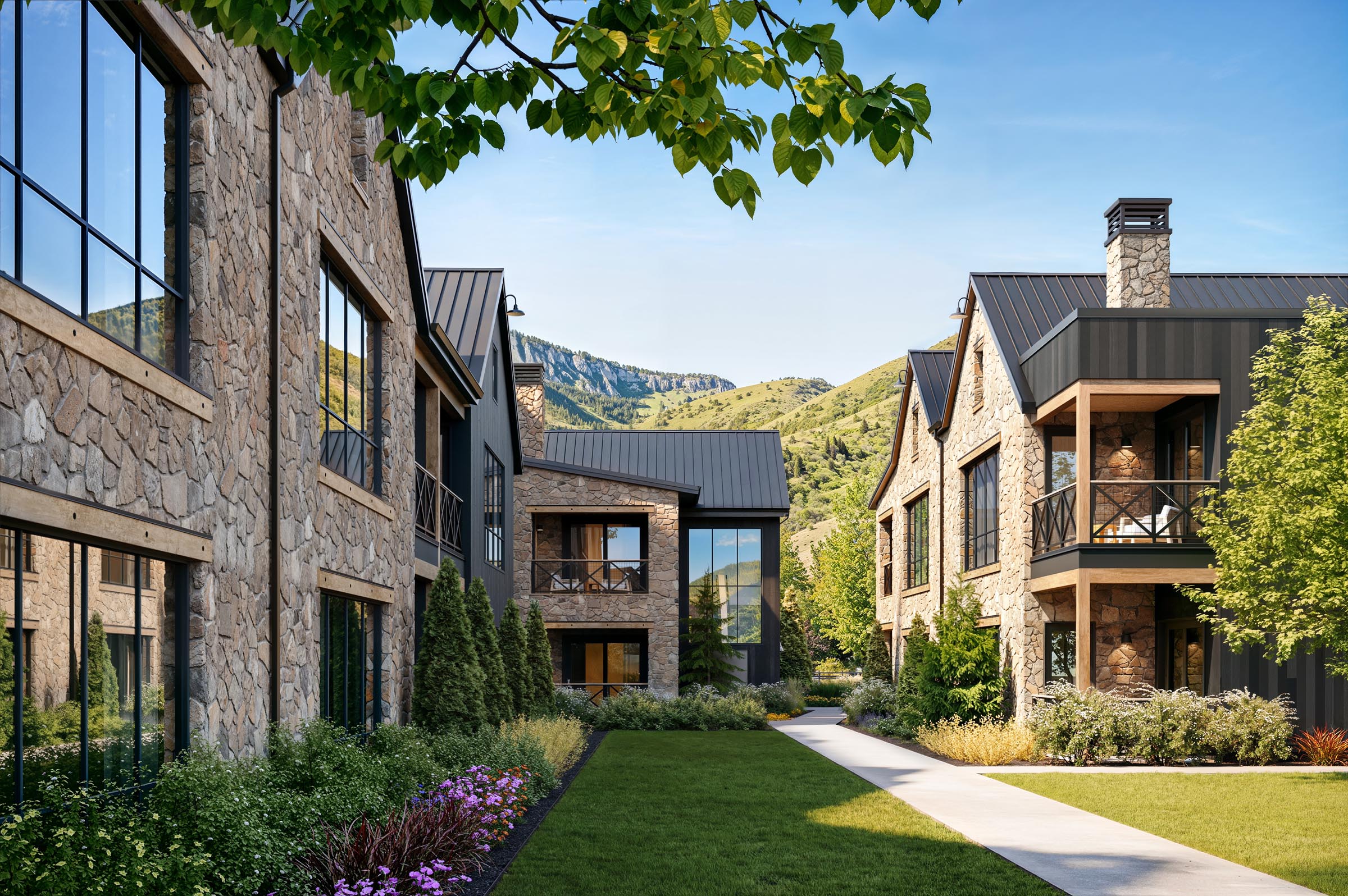Residences exterior at Homestead Midway Utah